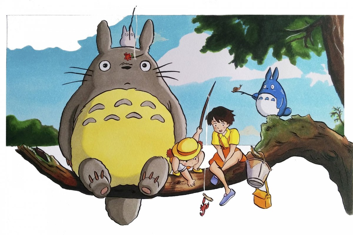 Хаяо Миядзаки мой сосед Тоторо