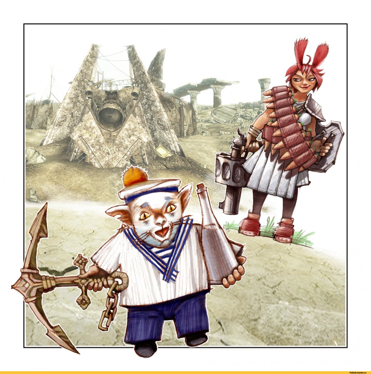 Деревня дураков арт