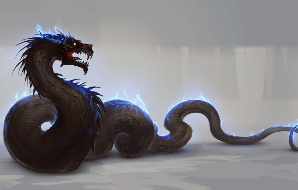 Дракон змей