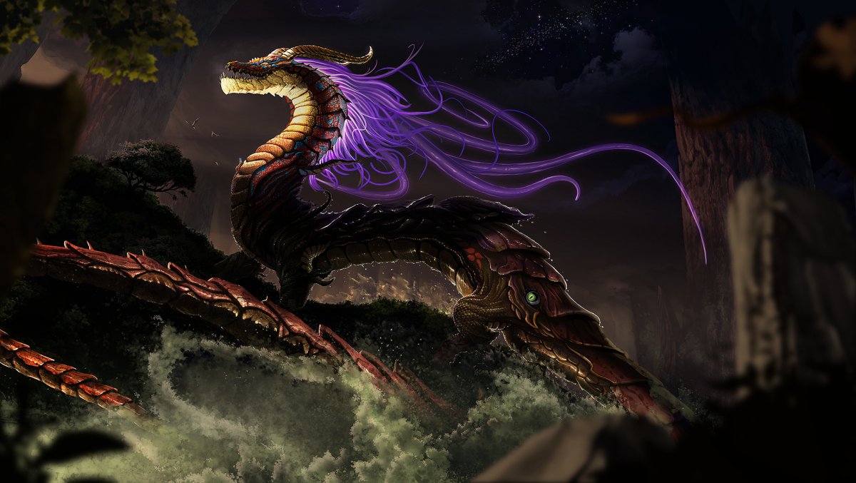 Змеевидный дракон