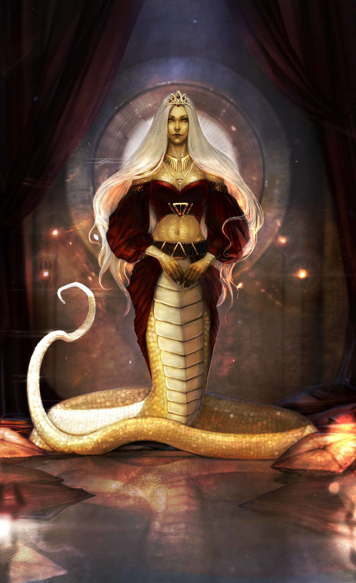 Полуженщина полузмея