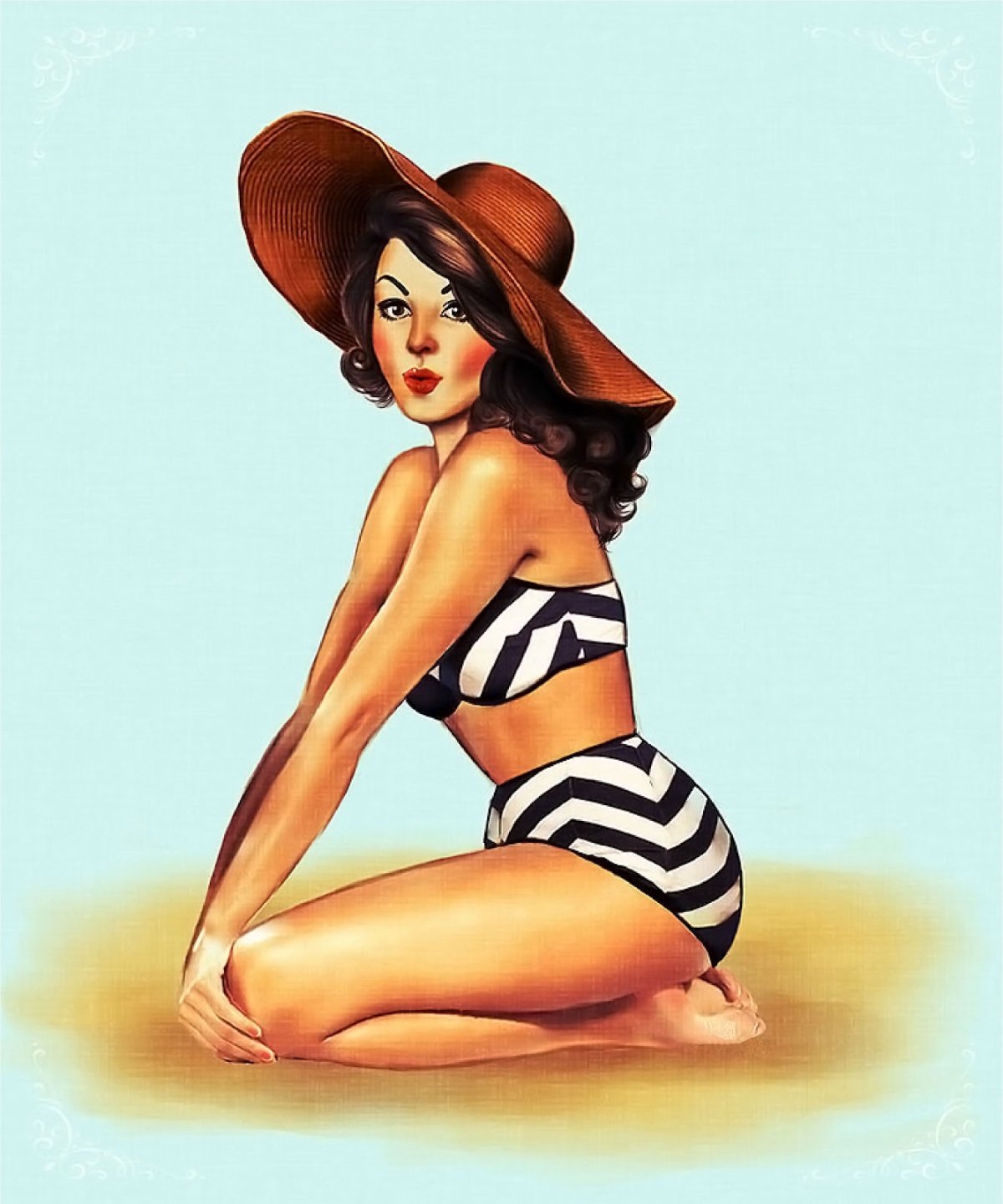 Пин-ап Alfred Leslie Buell