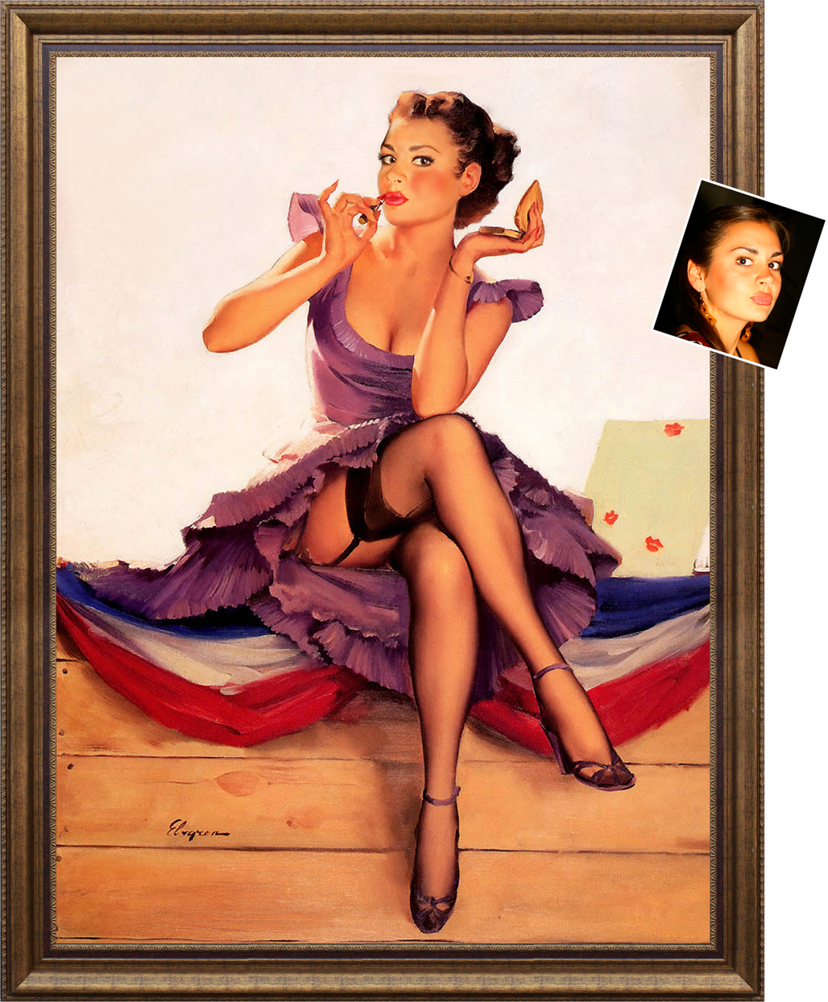 Альберто Варгас пин ап