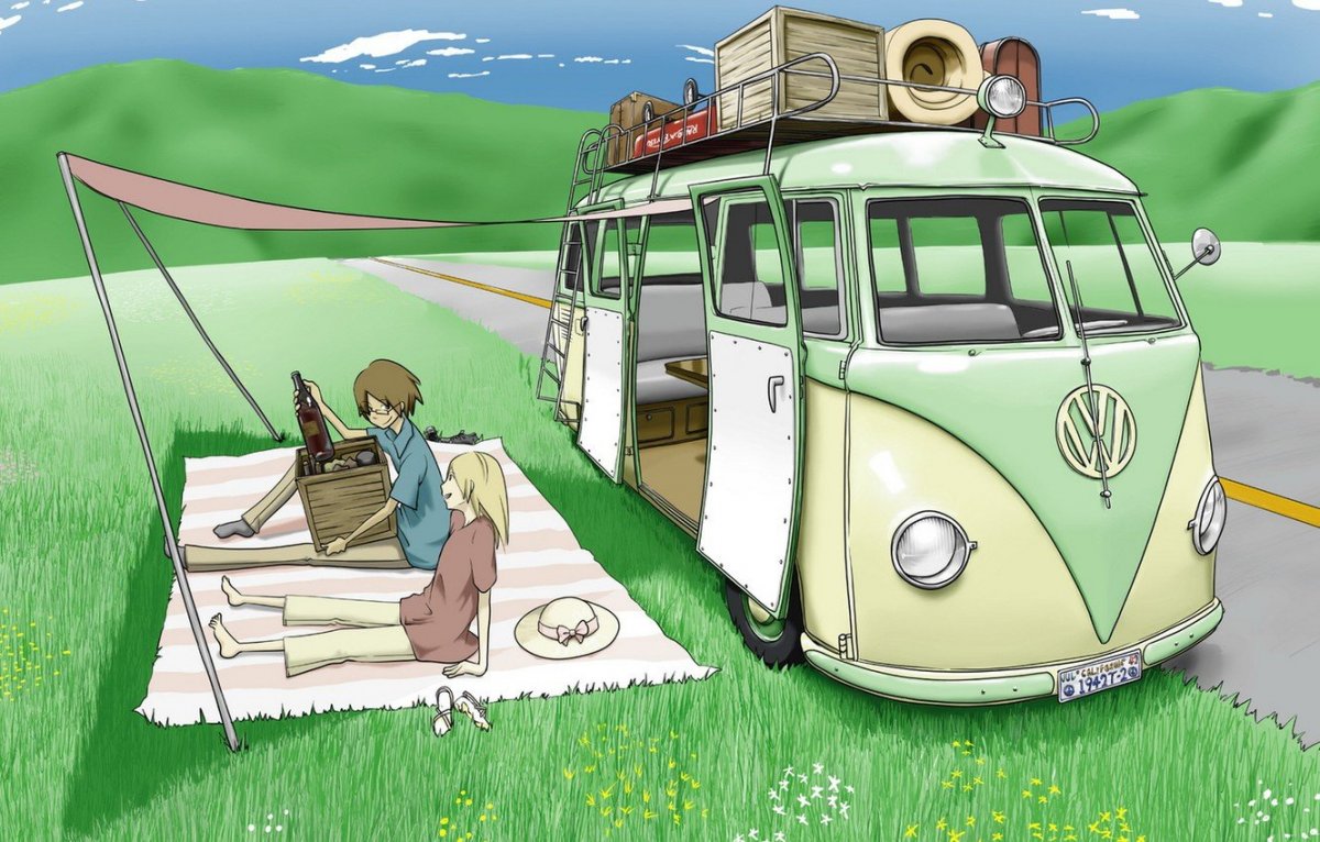 Пикник на обочине фото