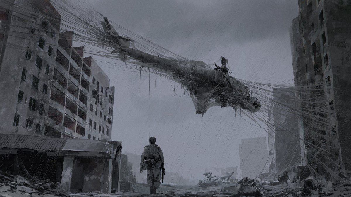 Сталкер пикник на обочине арт