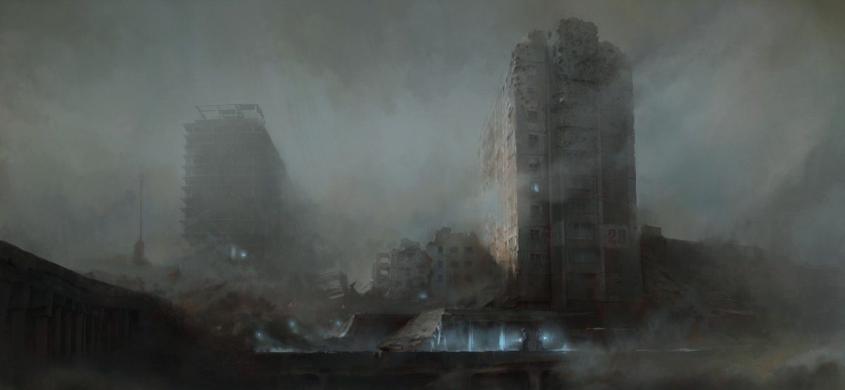 Пикник на обочине концепт арт