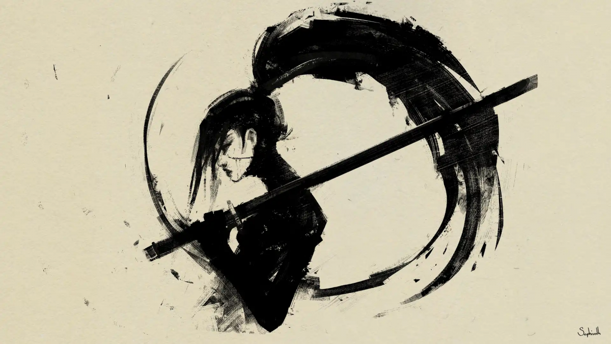 Самурай Ронин в треш польке