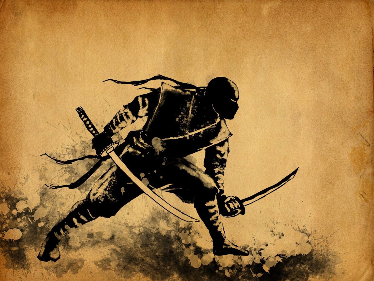 Самурай чернила