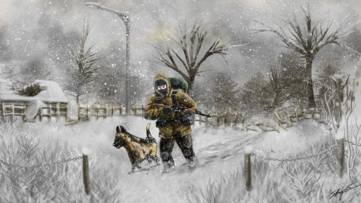 Сталкер ядерная зима