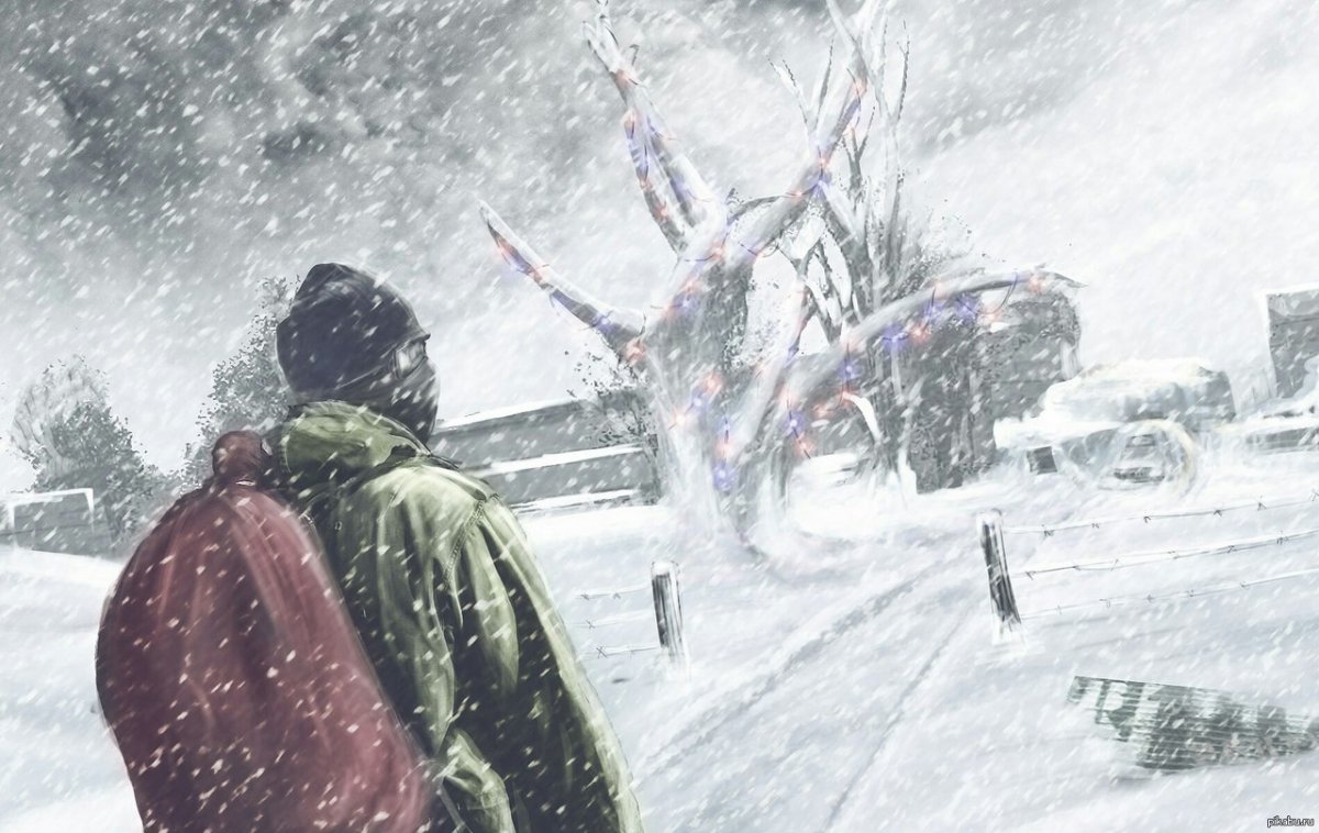 S.T.A.L.K.E.R nature Winter v2.3 Black Edition