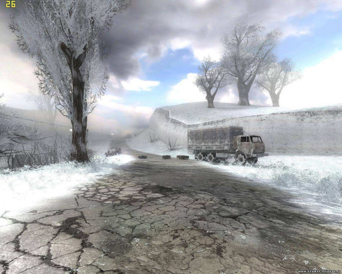 Сталкер зима кордон