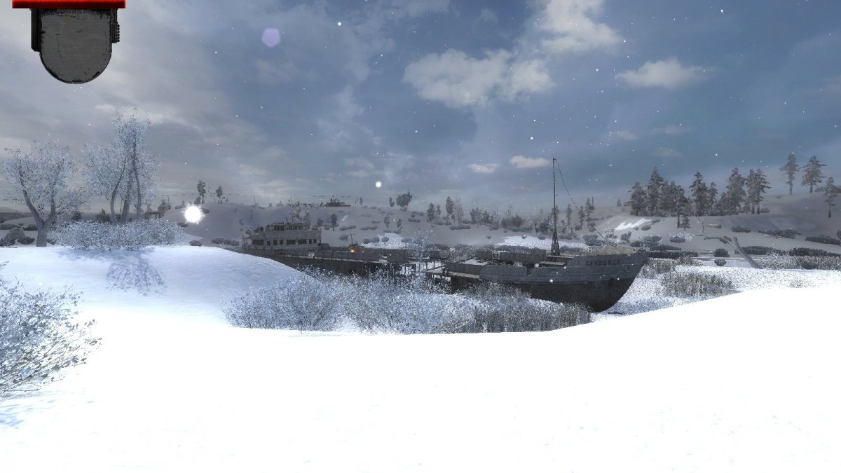 Сталкер зима кордон