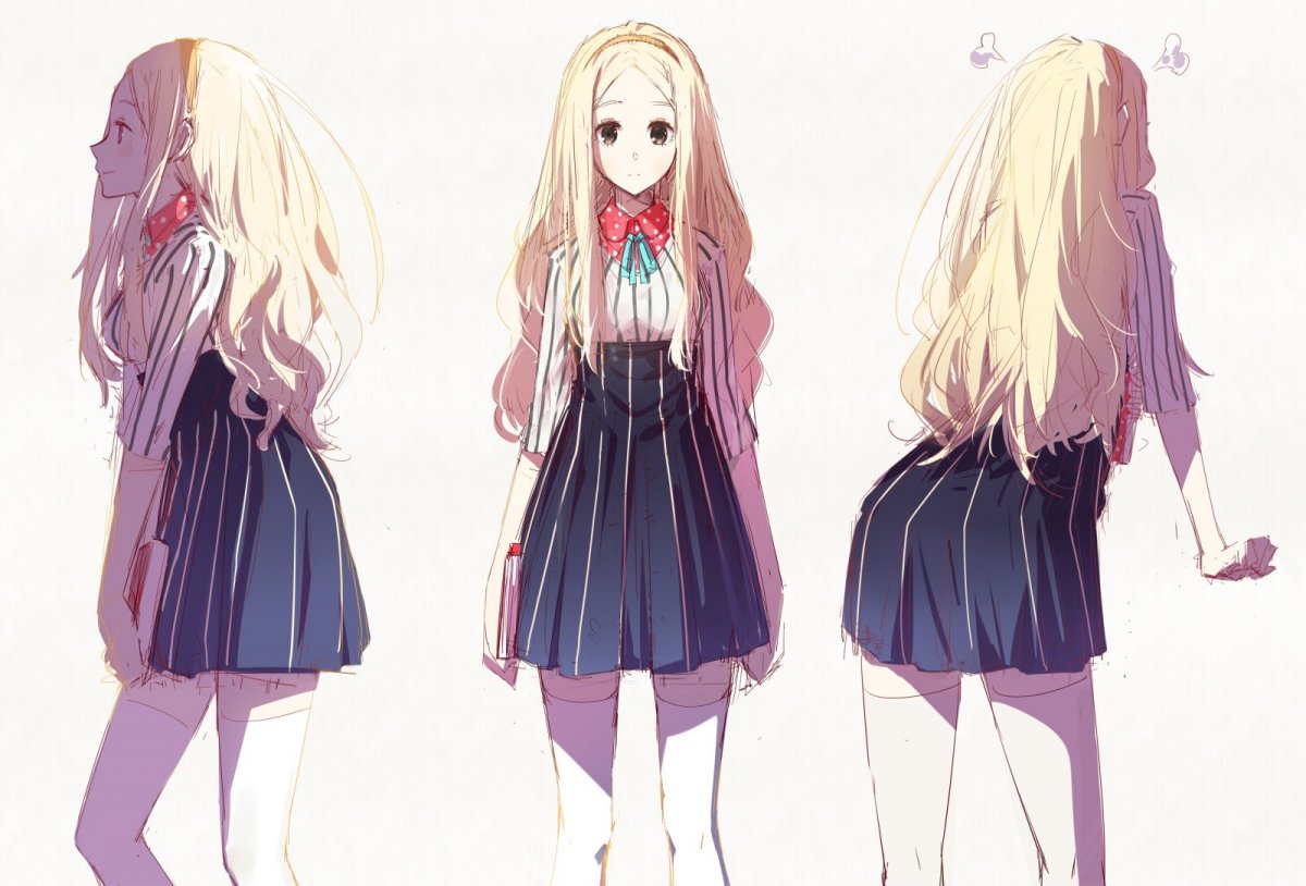 Аниме персонажи девушки