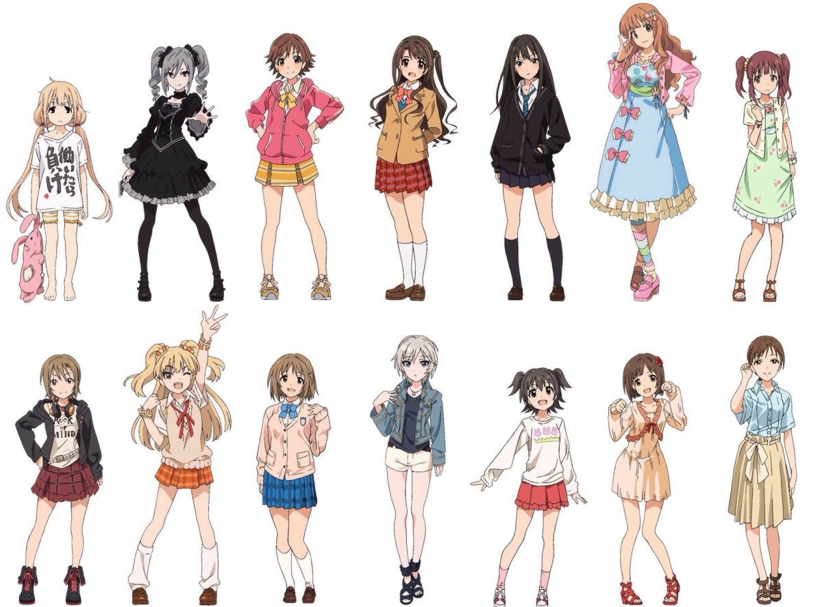Аниме популярные персонажи девочки