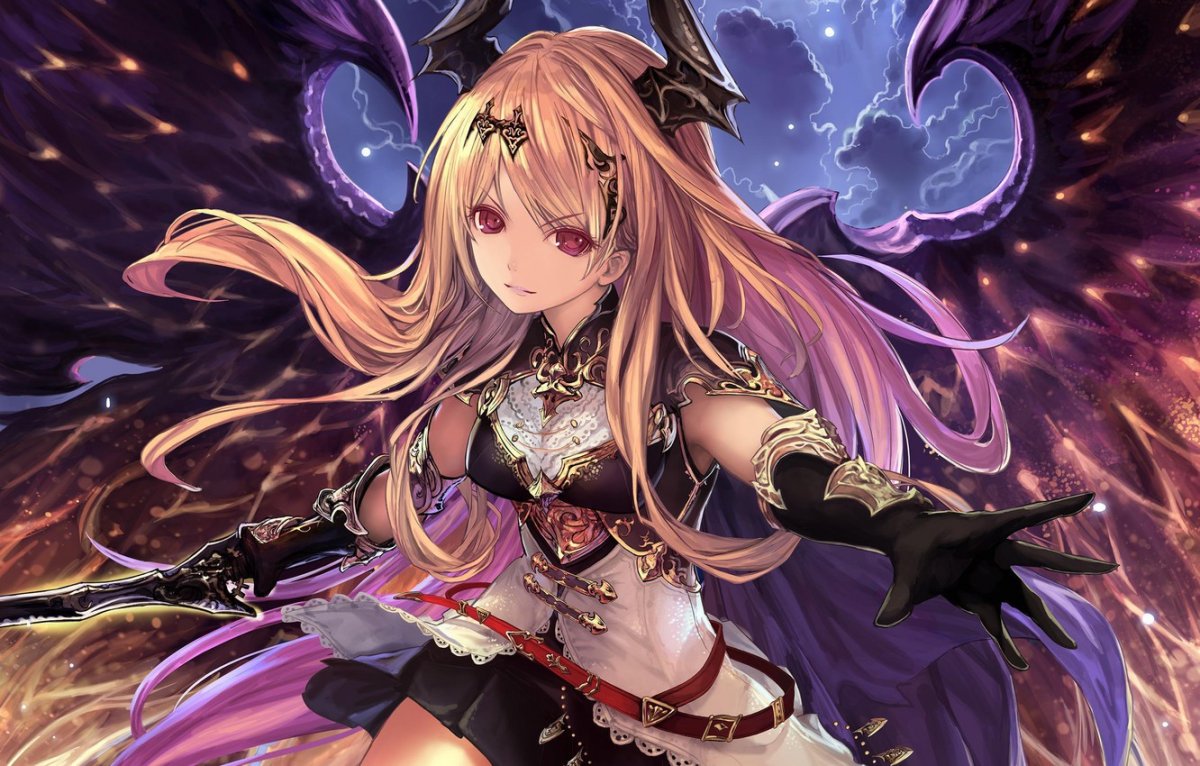 Ярость Бахамута тёмный ангел Оливия