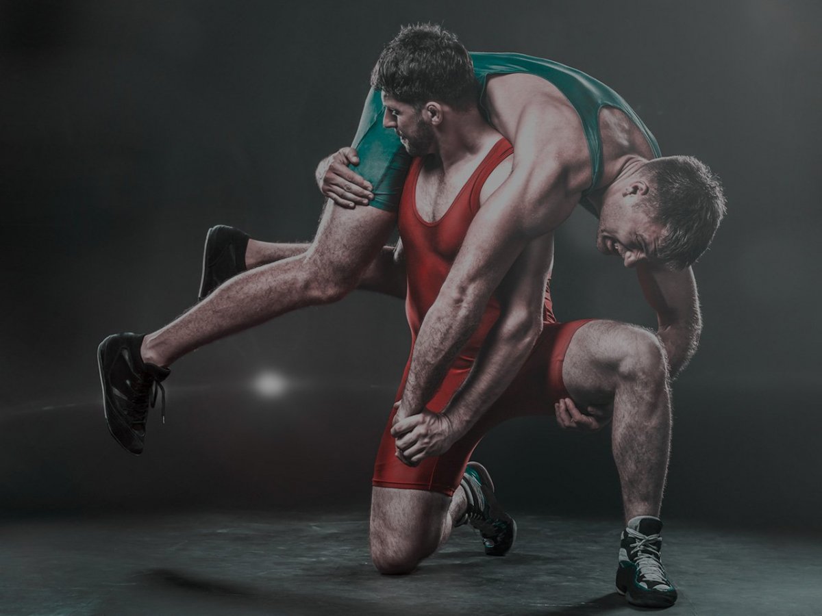 Красивые борцы