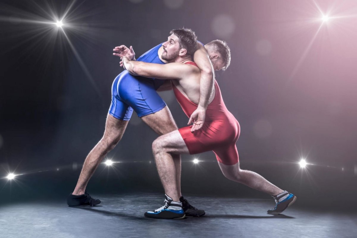 Фон спорт борьба