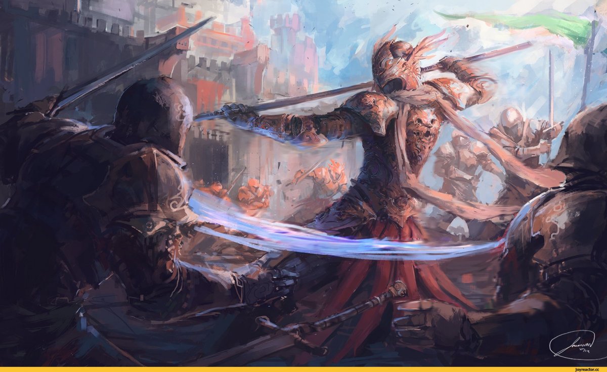 Отчаянная борьба арт