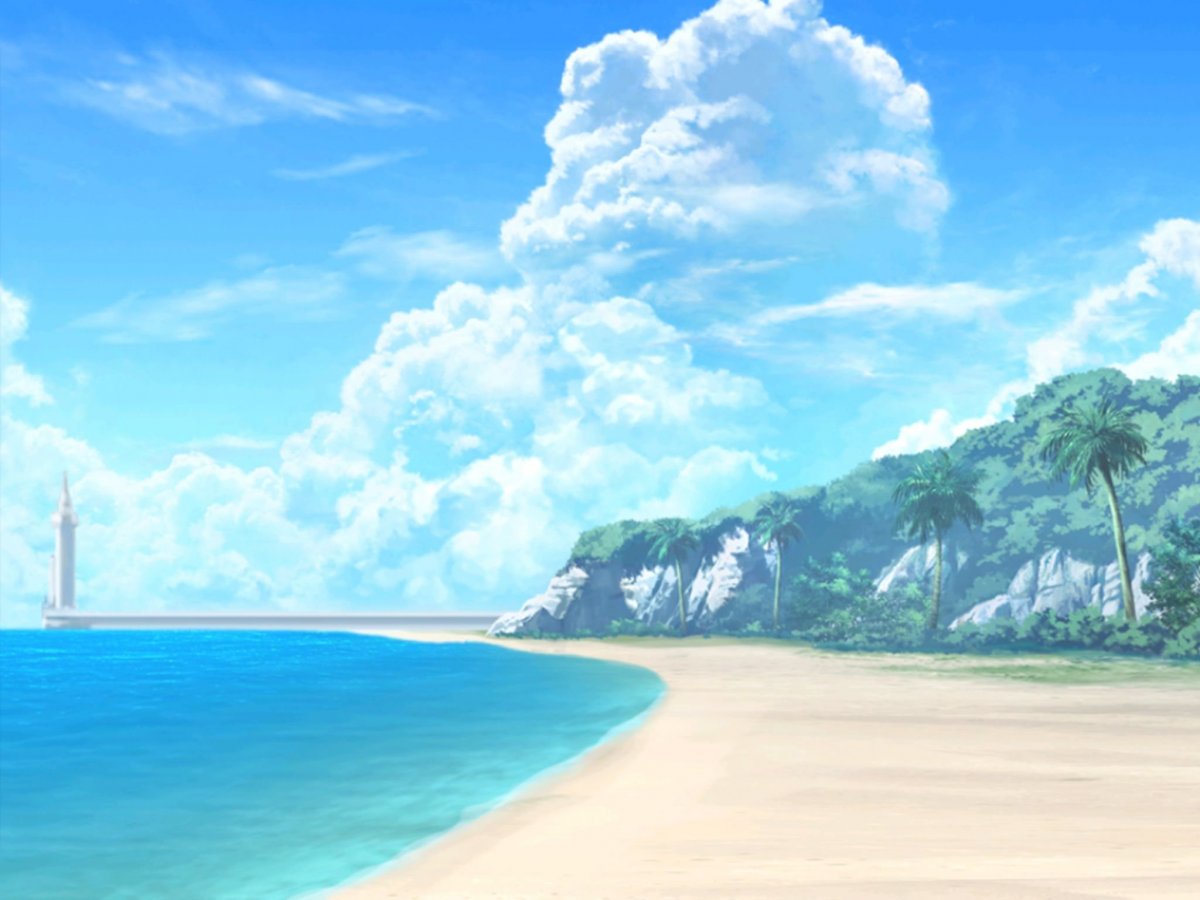 Арт гача лайф на море