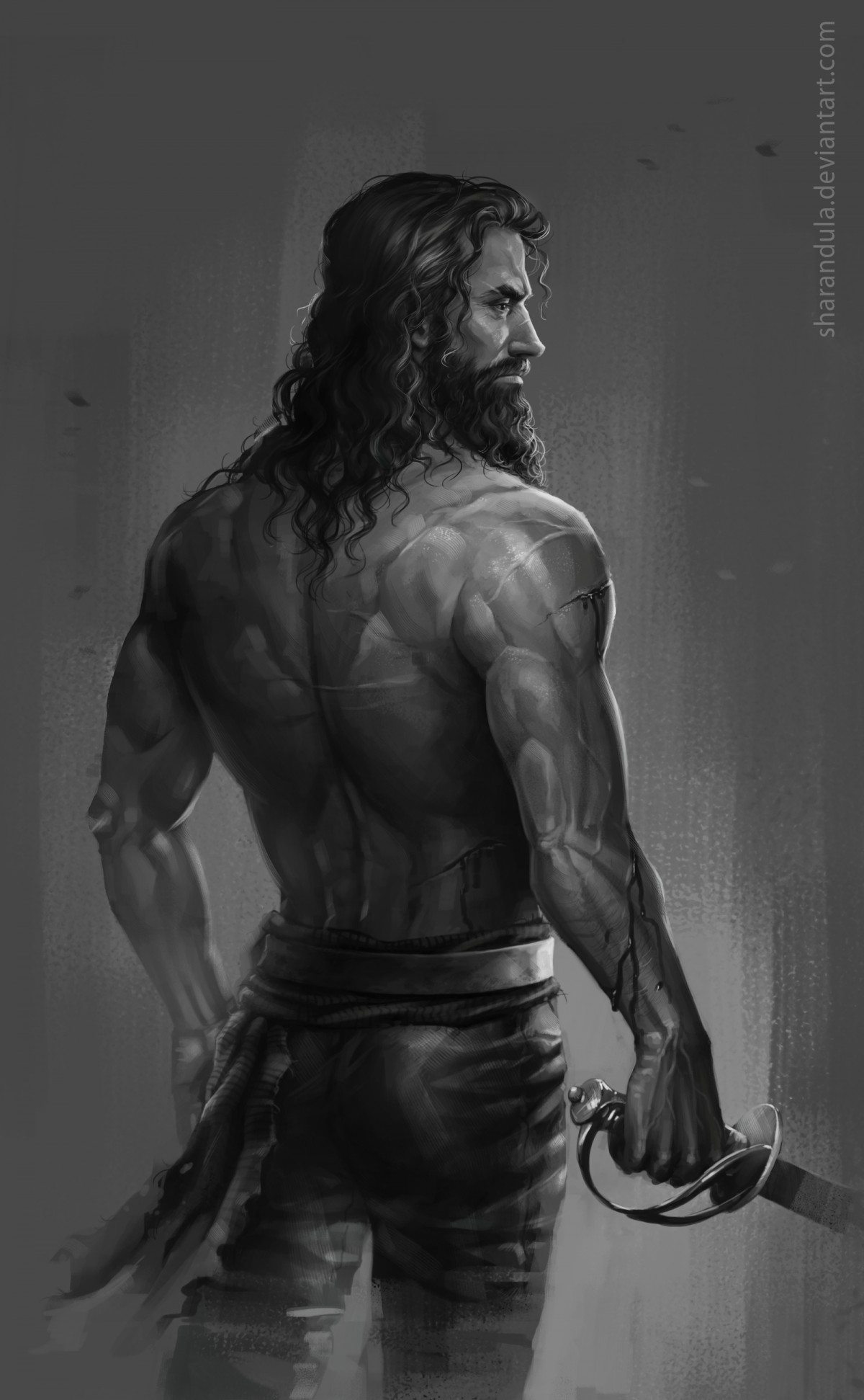 Полуэльф полудемон