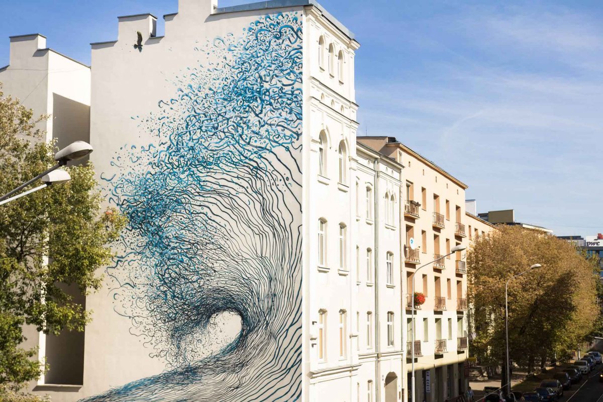 Муралы - искусство стрит арт