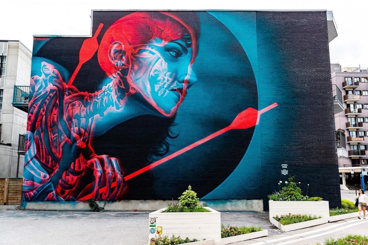 Граффити мурал