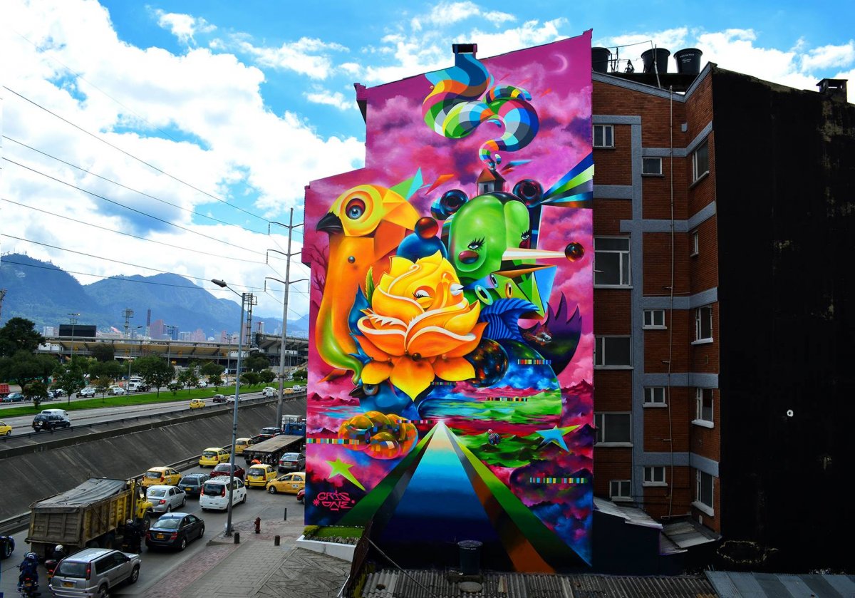 Стрит арт муралы