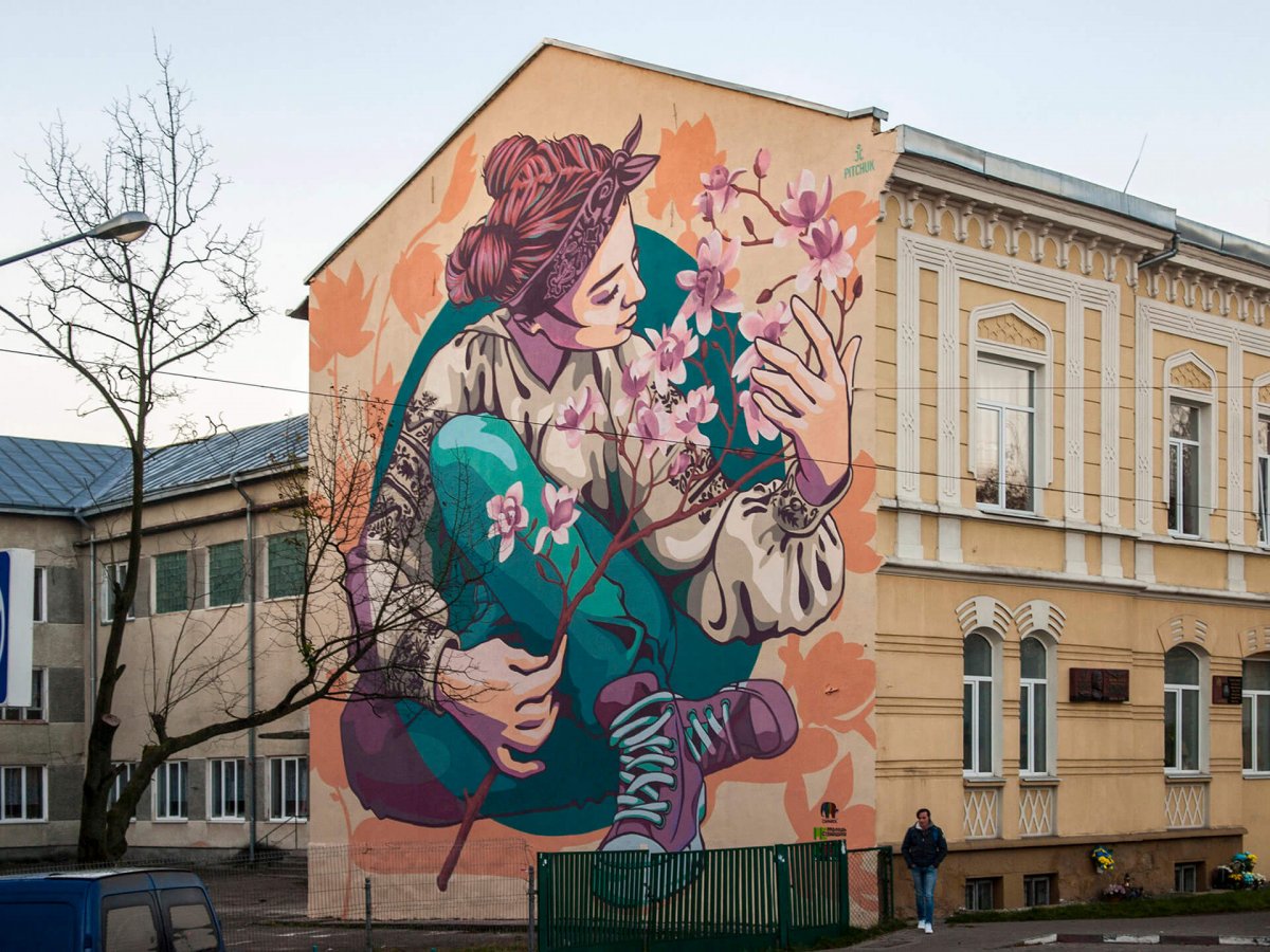 Граффити мурал