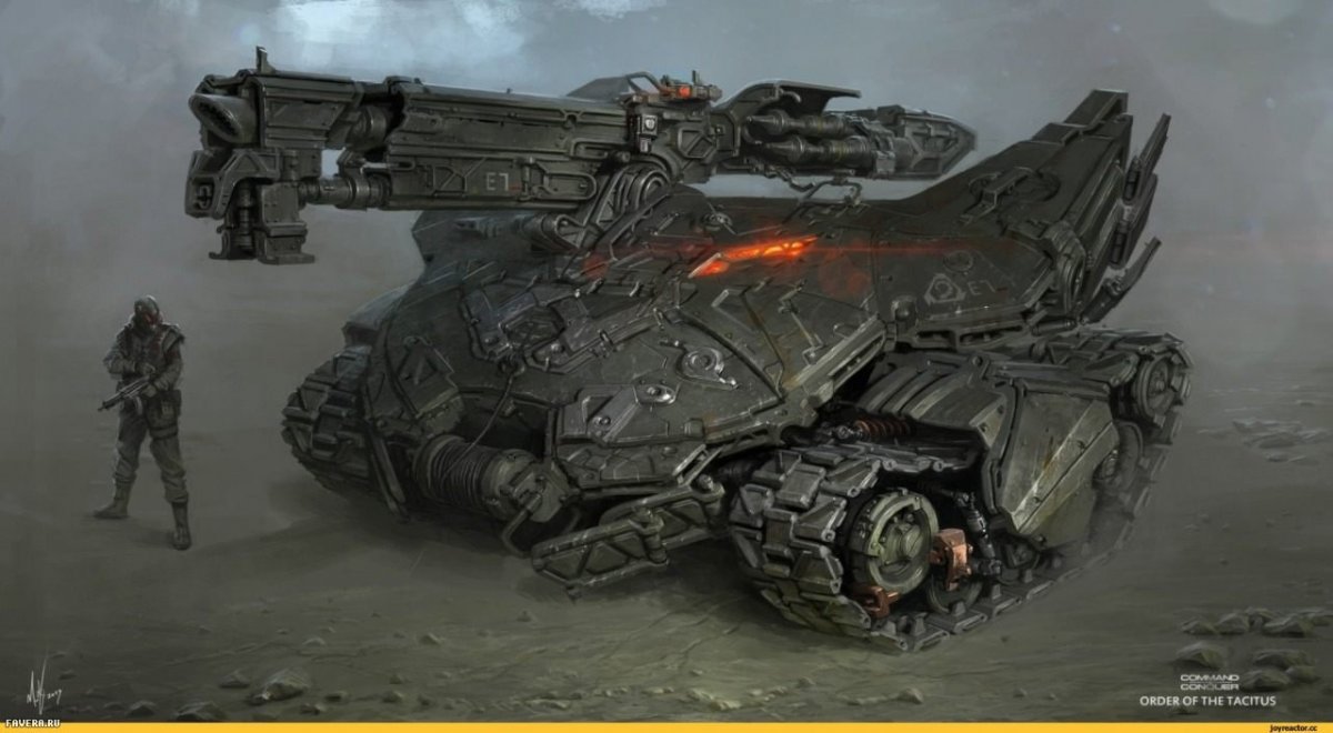 Танк Art Sci-Fi