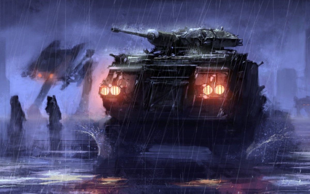 Танк фантастика арт