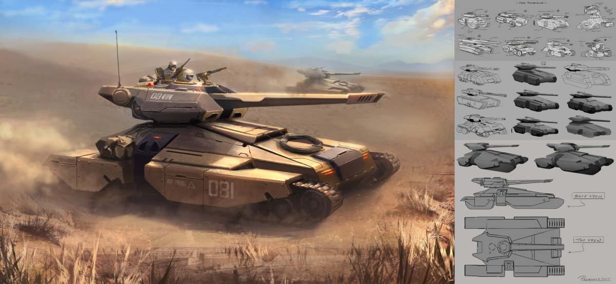 Танк будущего арт