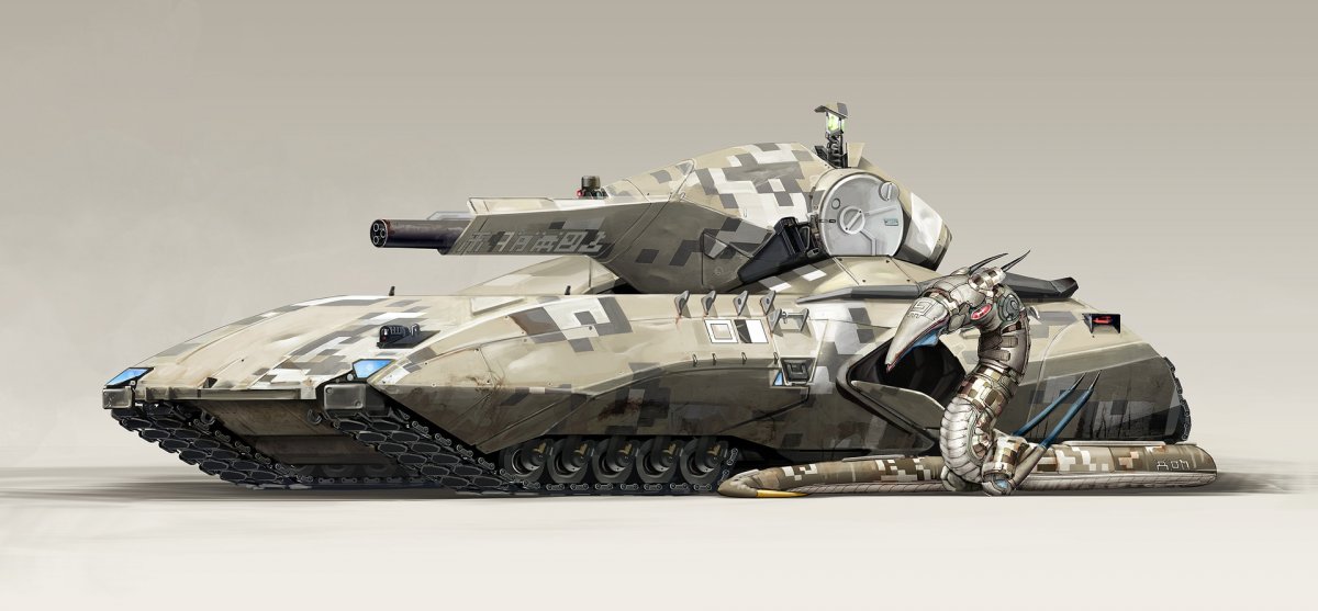 Сверхтяжёлый танк будущего Левиафан