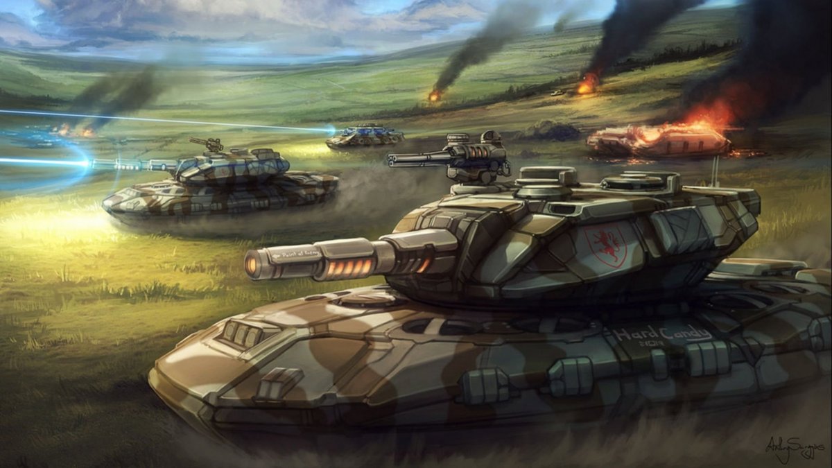 Фантастический танк будущего