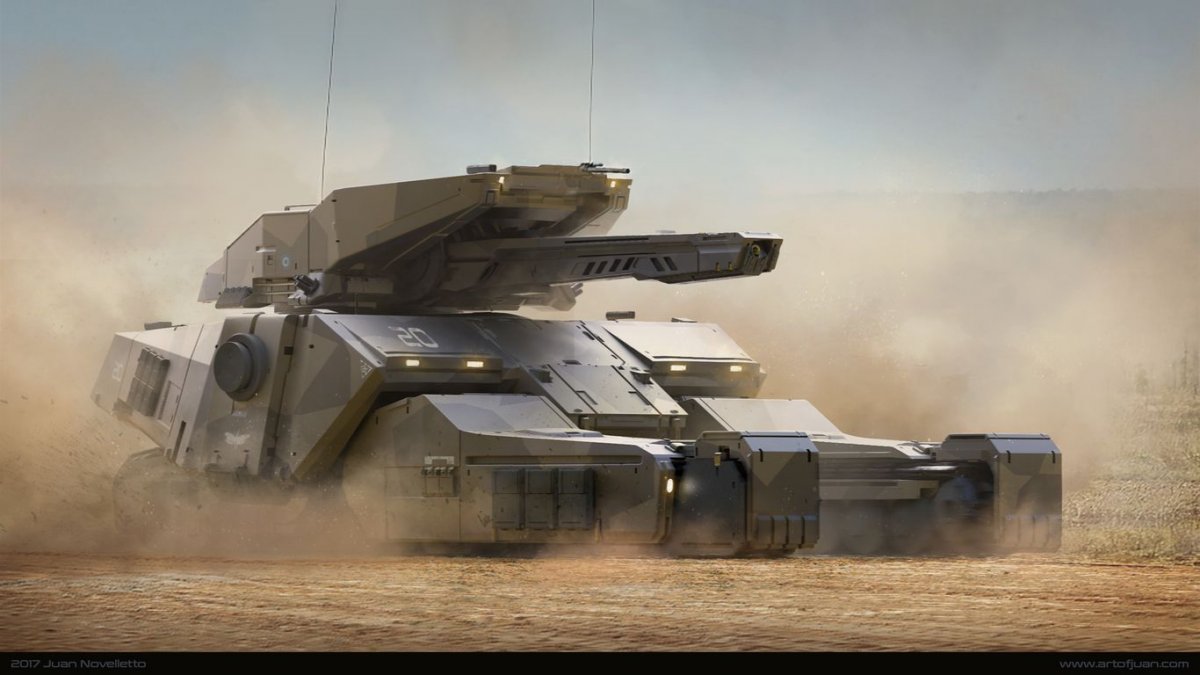 Фантастический танк будущего
