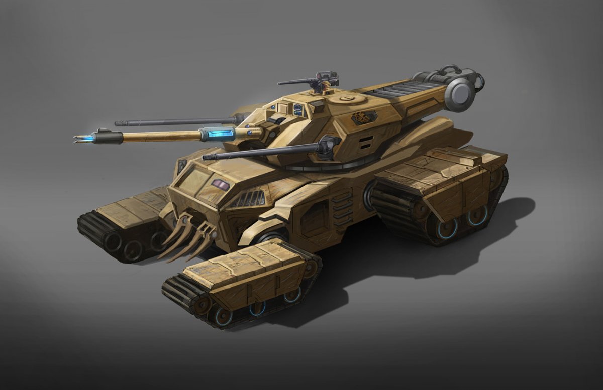 Ховер танк будущего