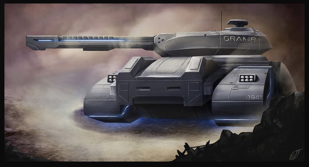 Ховер танк будущего