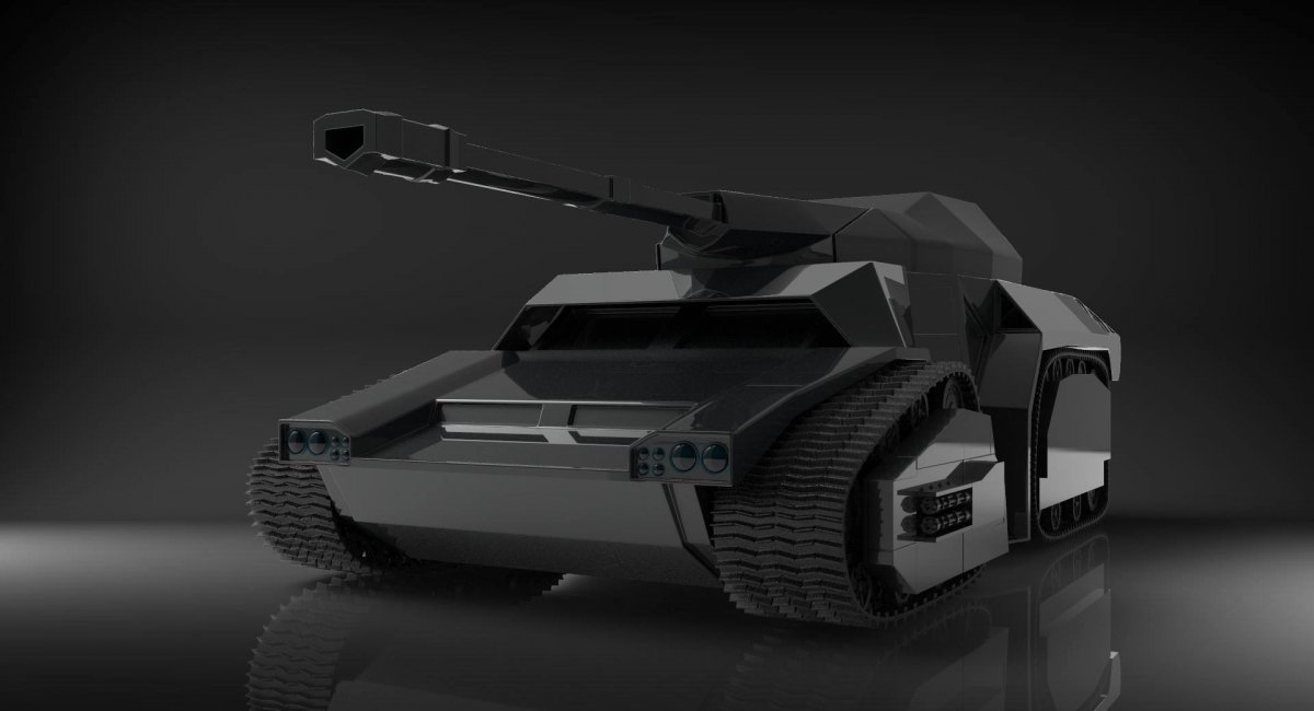 Лазерный танк будущего