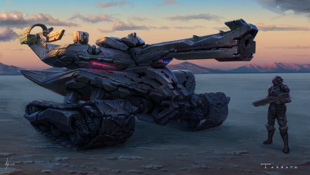 Сверхтяжёлый танк будущего Левиафан