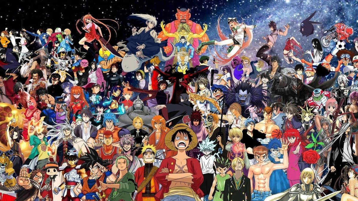 Много персонажей