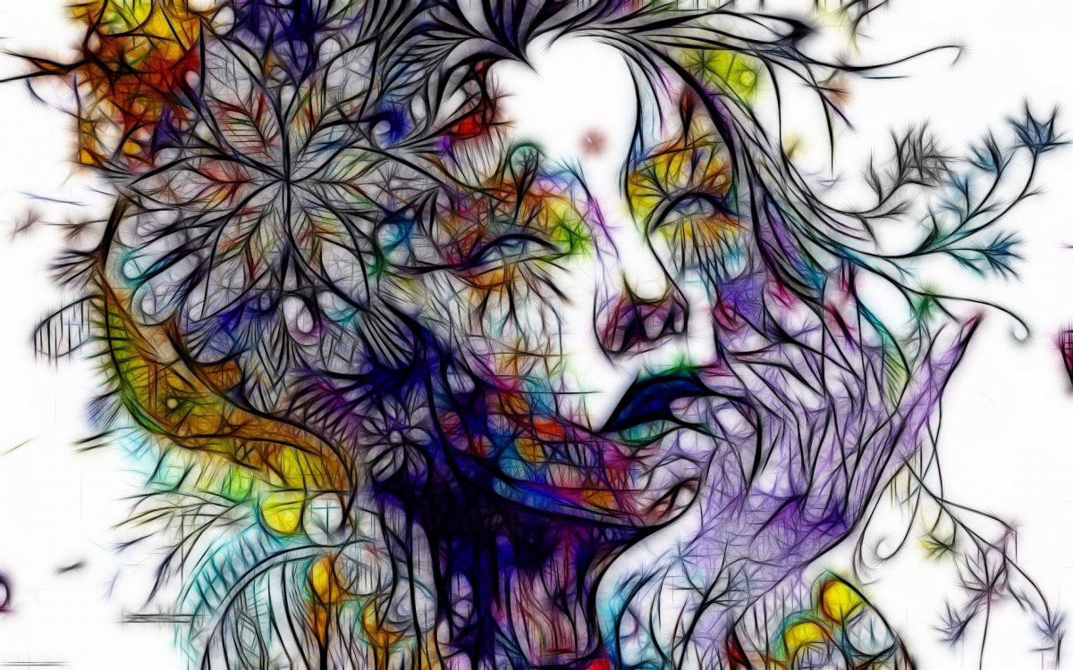 Абстракция рисунки