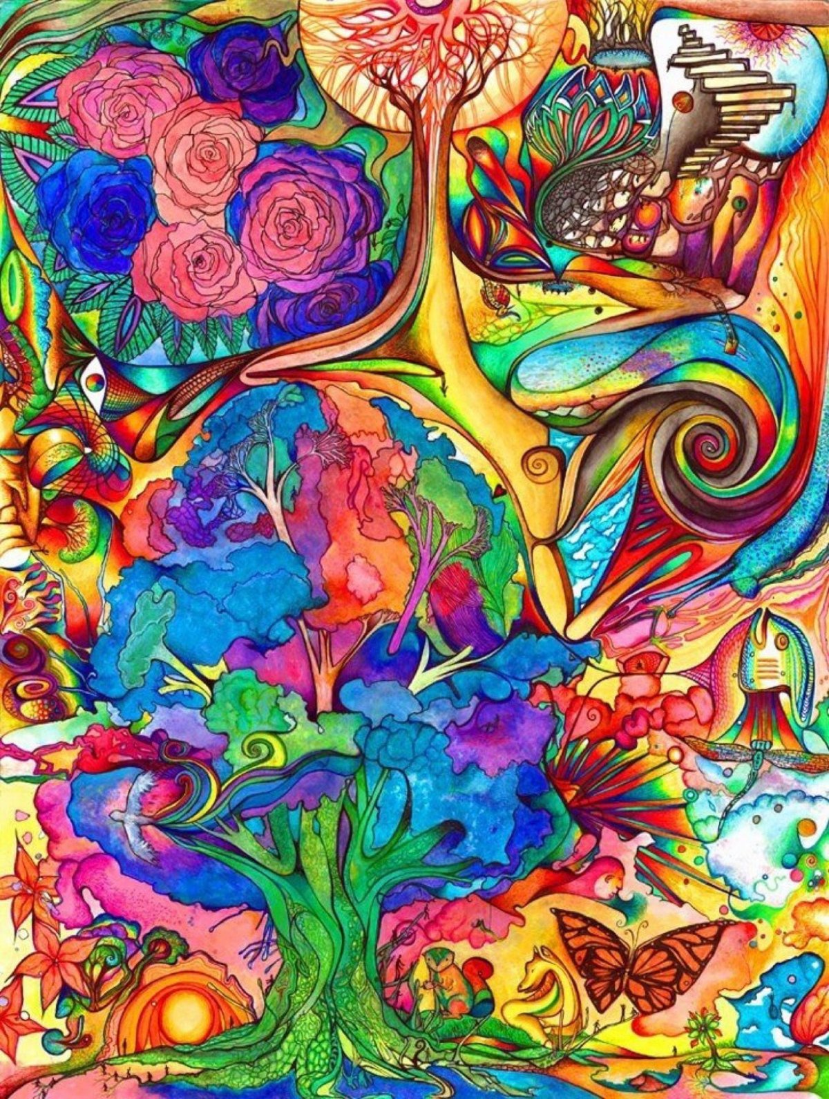 Картины трип лсд