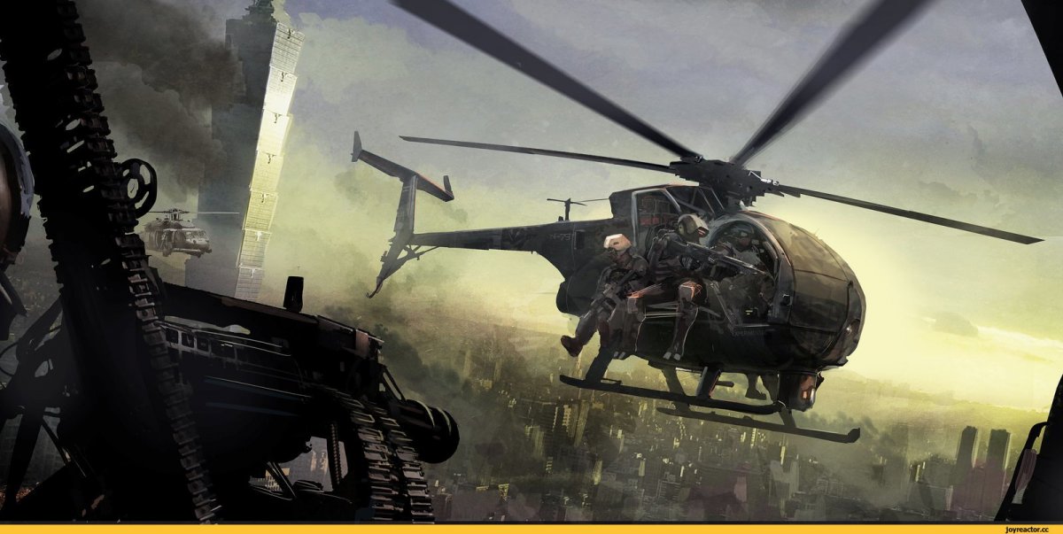 Вертолеты постапокалипсиса