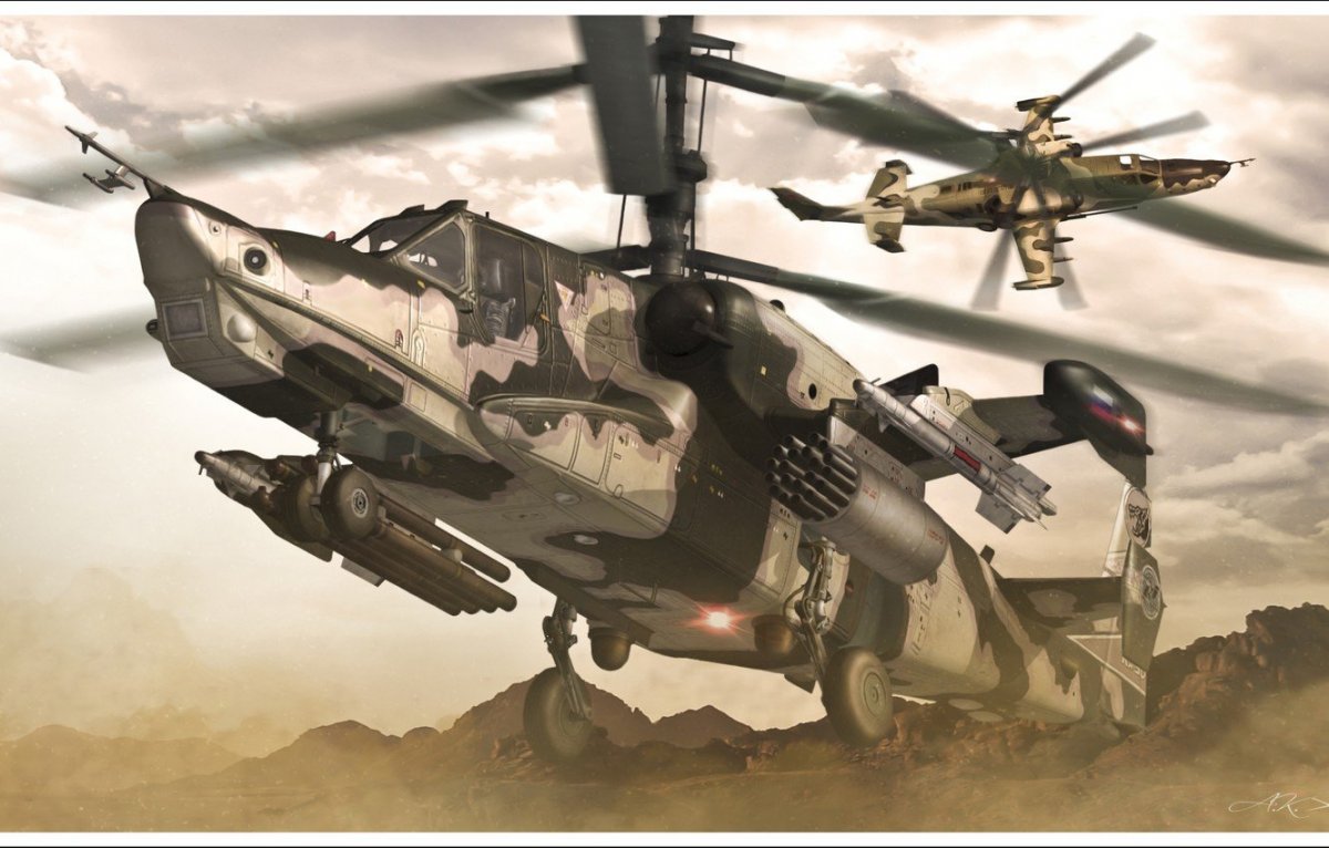 Прототип вертолета ка-50