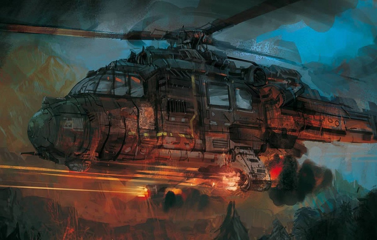 Постапокалиптический вертолет