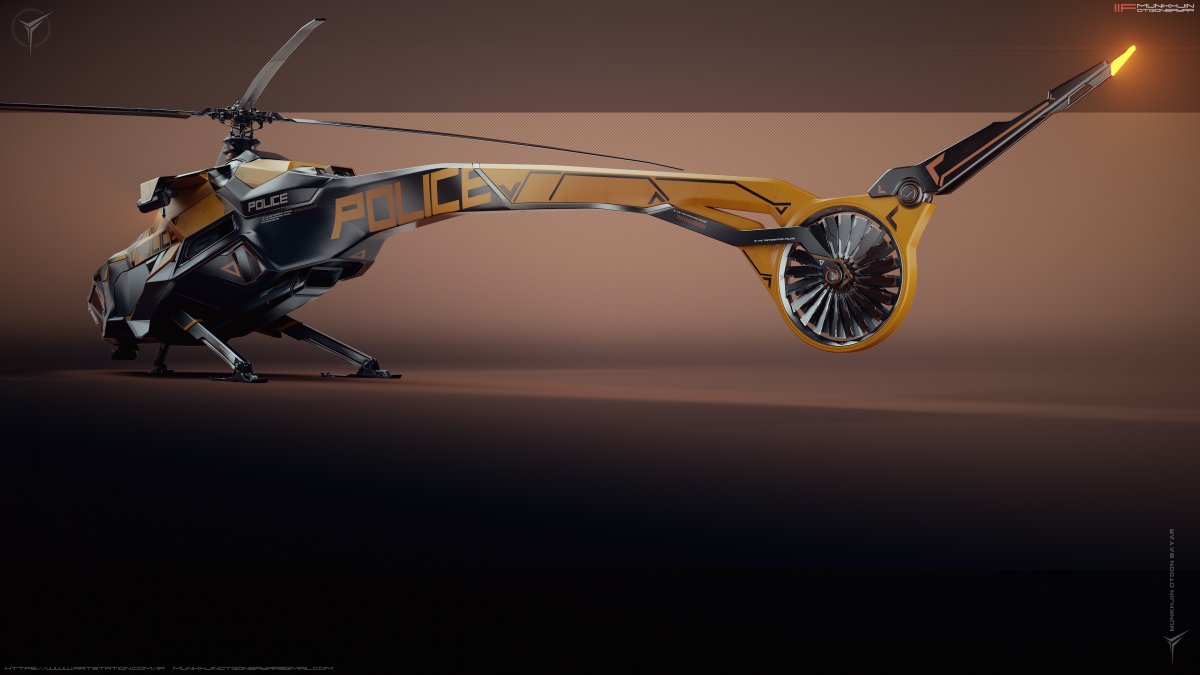 Концепт вертолета будущего