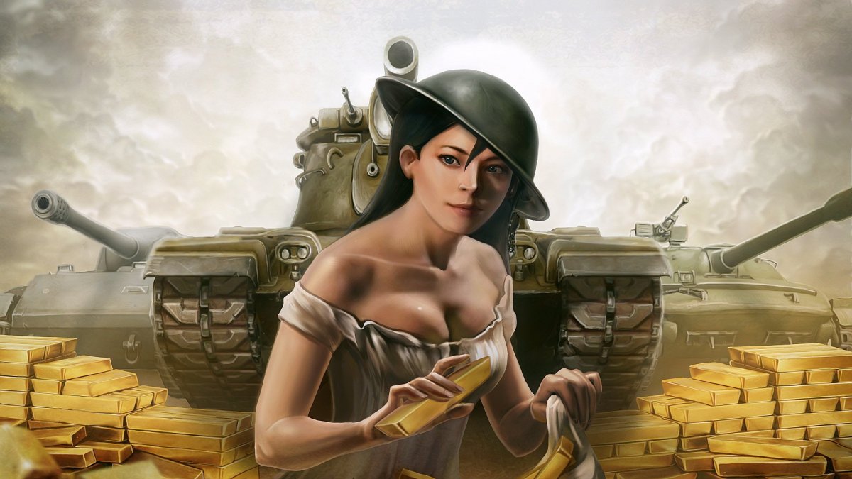 World of Tanks танкистка