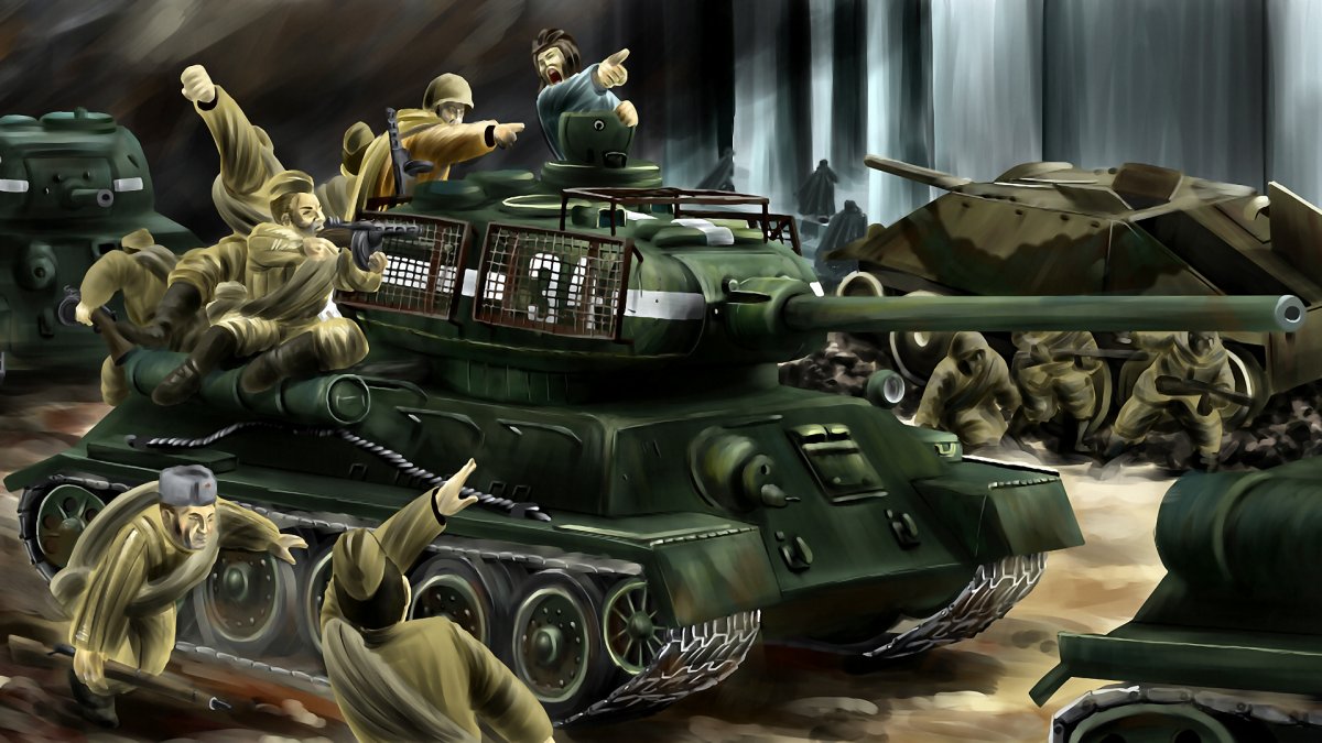 Танкист арт