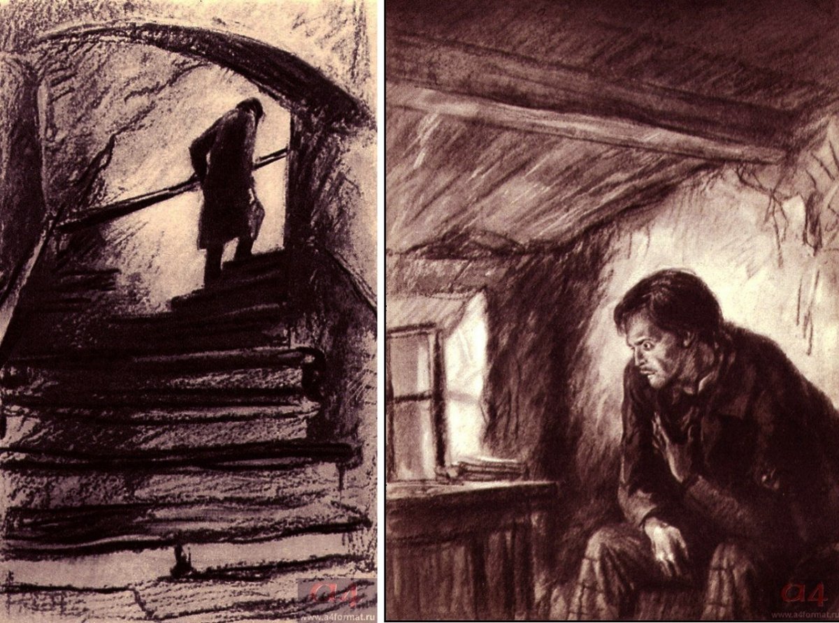 Топор Раскольникова рисунок