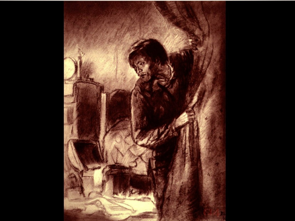 Раскольников иллюстрации