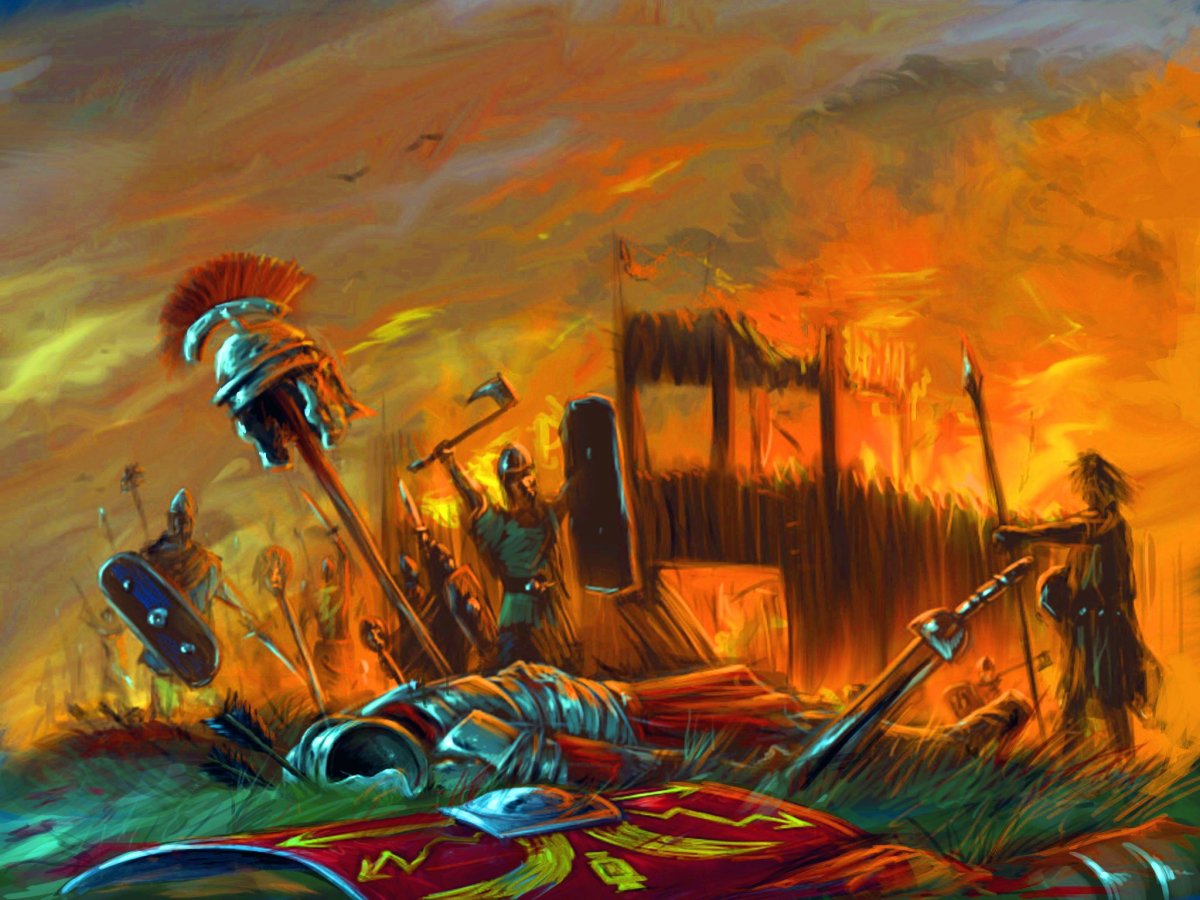 Поле битвы арт